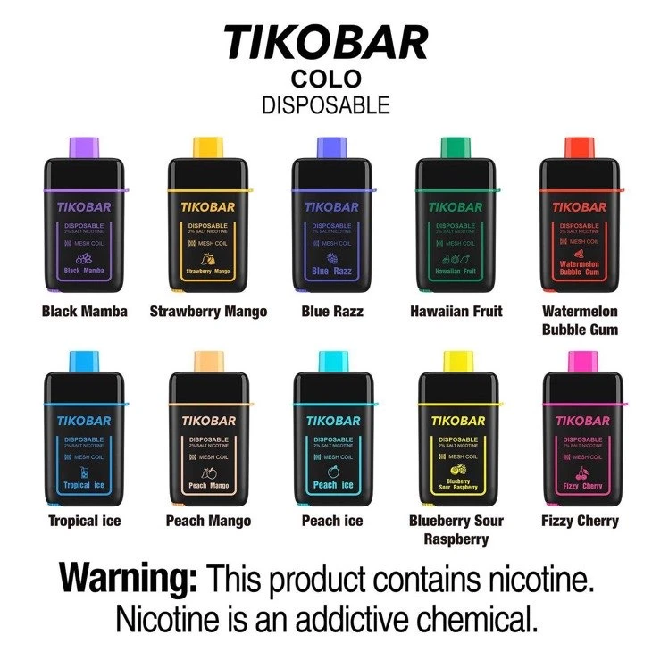 Tikobar Colo 8000 Puffs Disposable Vape Wholesale high quality