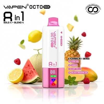 VAPEN OCTO 8IN1 160K Puffs Bán buôn Vape dùng một lần