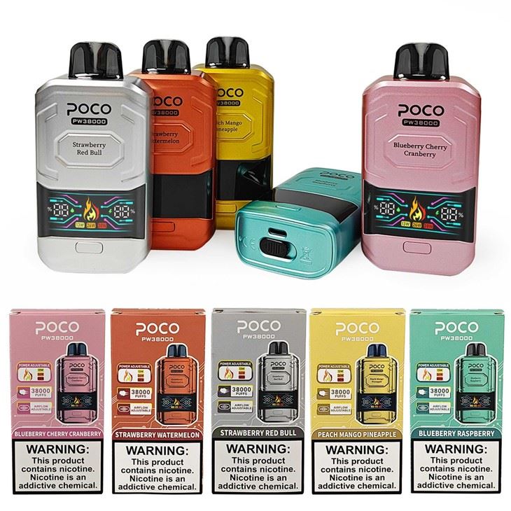 POCO PW38000 Puffs Vape Good Vape suppliers
